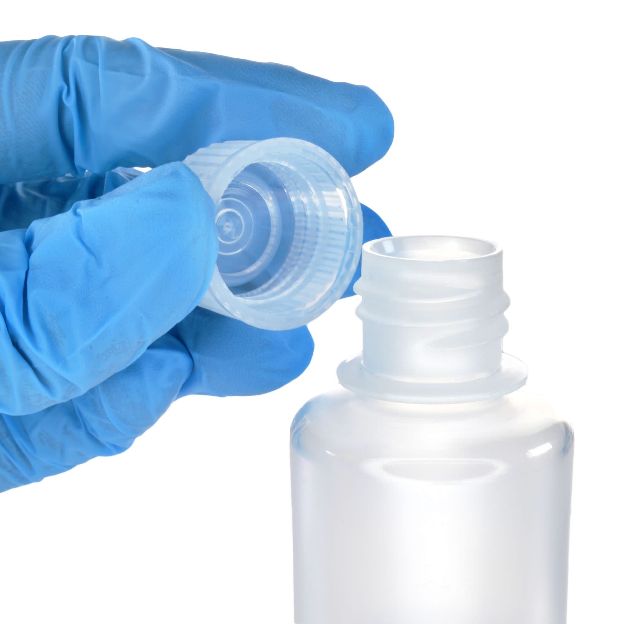 1000-Bulk Pack Autoclavable Narrow Mouth Polypropylene Reagent Bottles, 30mL, 0-135°C