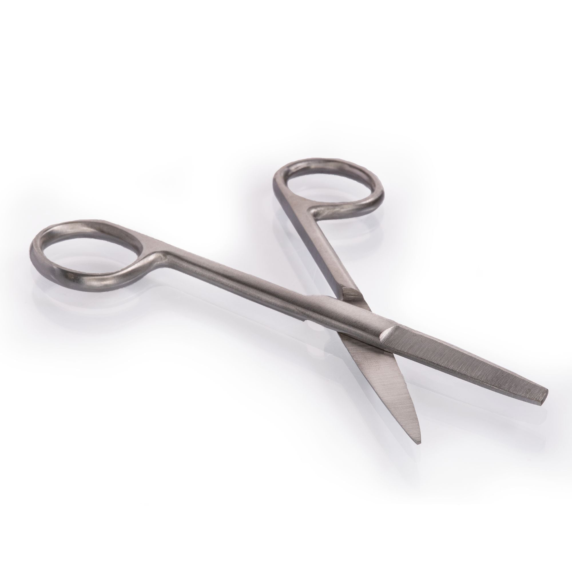 125mm Straight Blunt-End Stainless Steel Dissecting Scissors