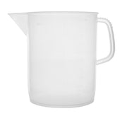 Short Form Polypropylene Measuring Pitcher, 5000mL, Euro Design