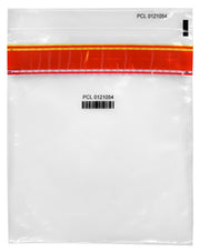 Tamper-Evident Security Bag with Barcode, 9"x12", 100-Pack