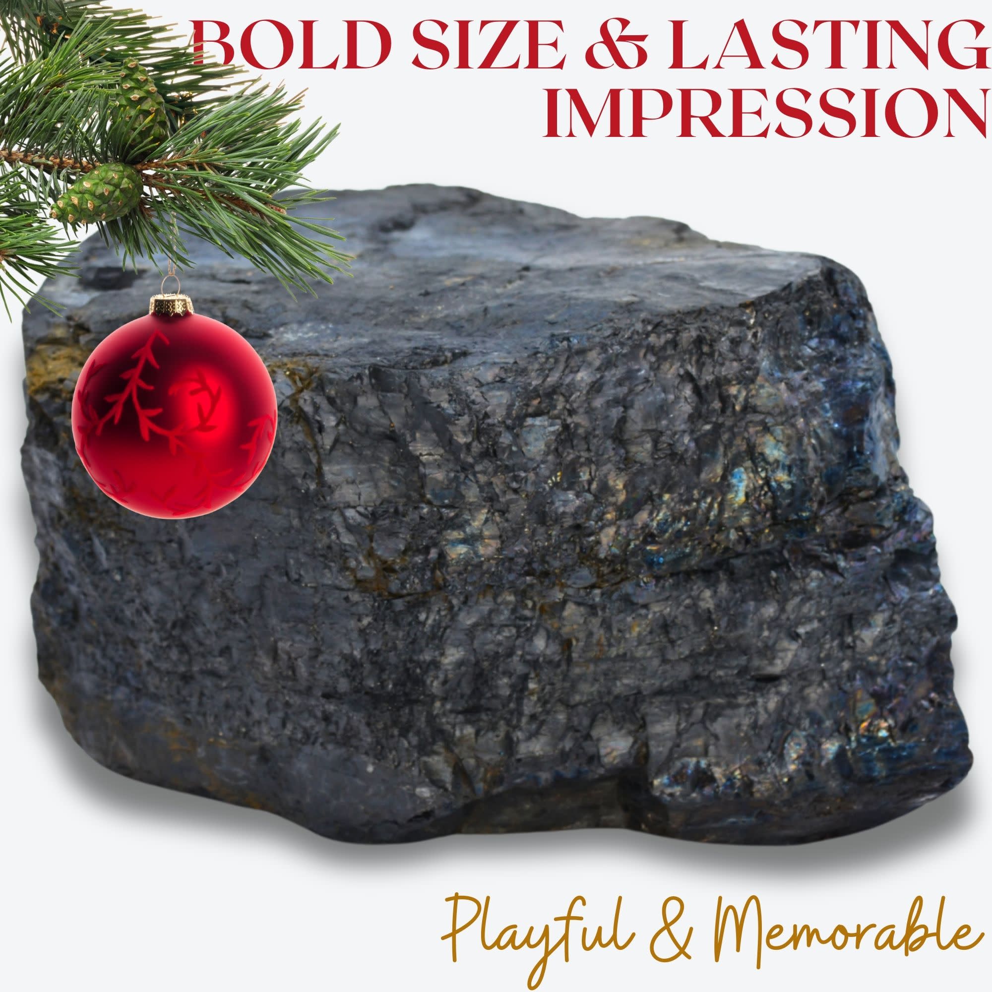 12lb Gigantic Lump of Coal Novelty Gift