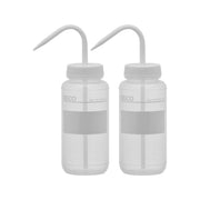Chemical Wash Bottle, LDPE, Wide Mouth, Unlabeled, 500mL