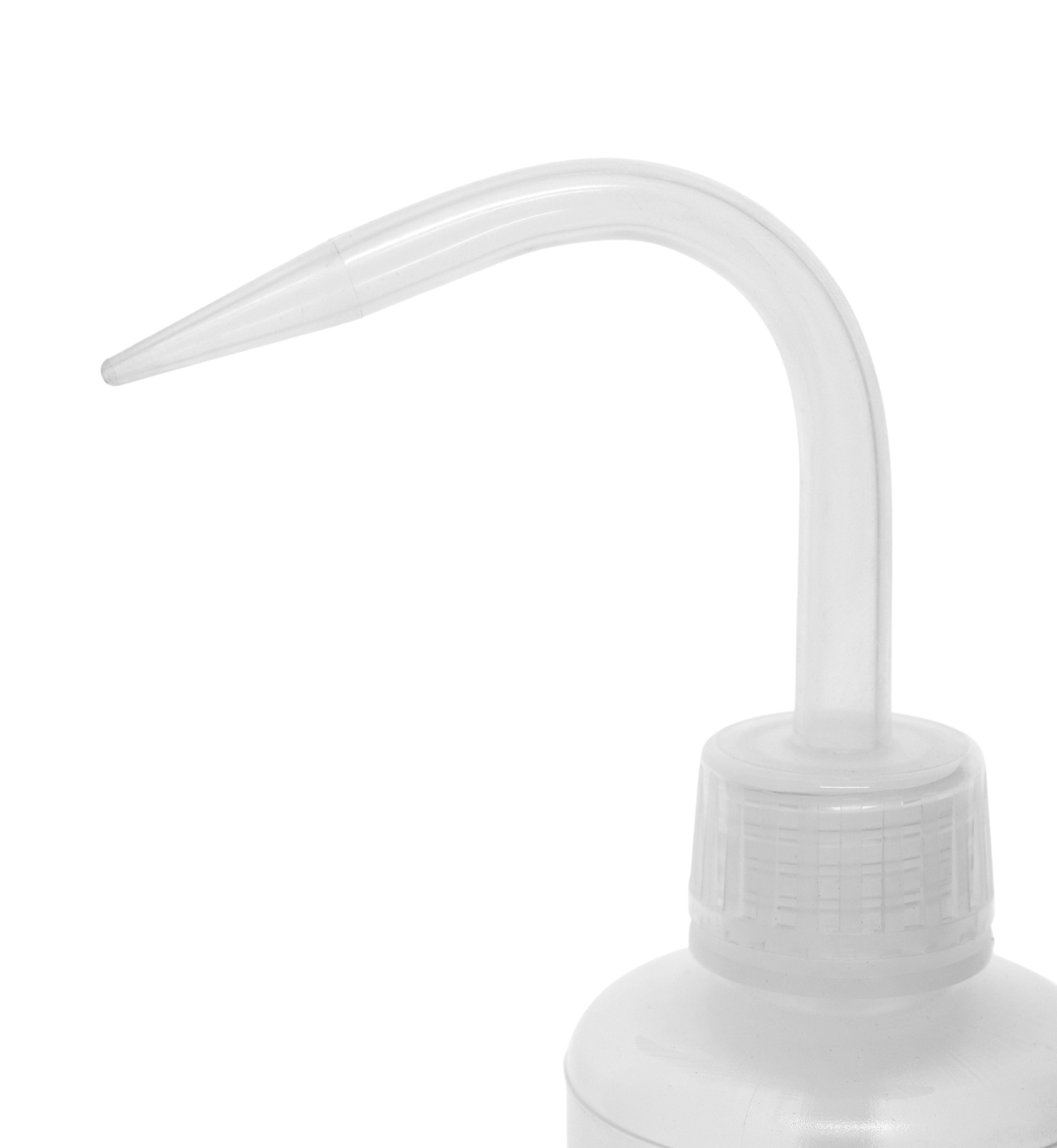 Leak-Proof Translucent LDPE Wash Bottle with Sturdy Delivery Tube, 125mL