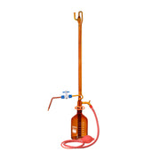 Amber Class A Automatic Zero Schellbach Burette with 1000mL Reservoir, 25mL, 29/32 Joint, Borosilicate Glass