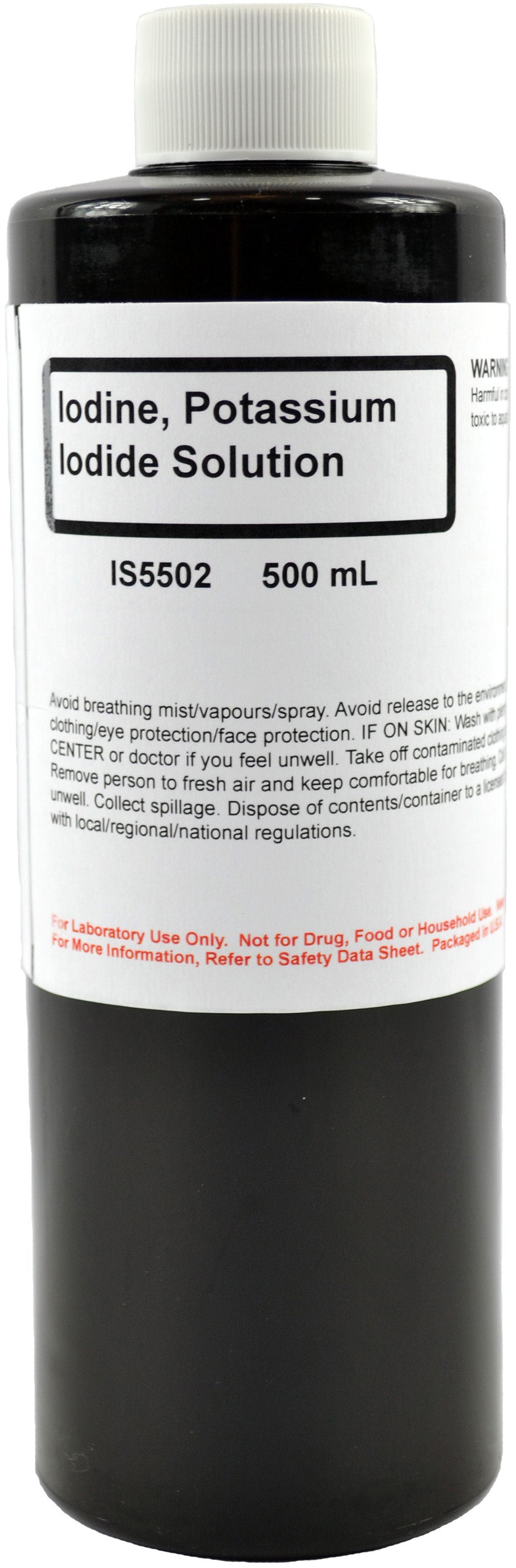 Laboratory Grade Iodine Potassium Iodide Starch Test Solution, 500mL