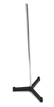 Heavy Duty Triangular Tripod Retort Base and 24" Rod Set, 9 x 9"