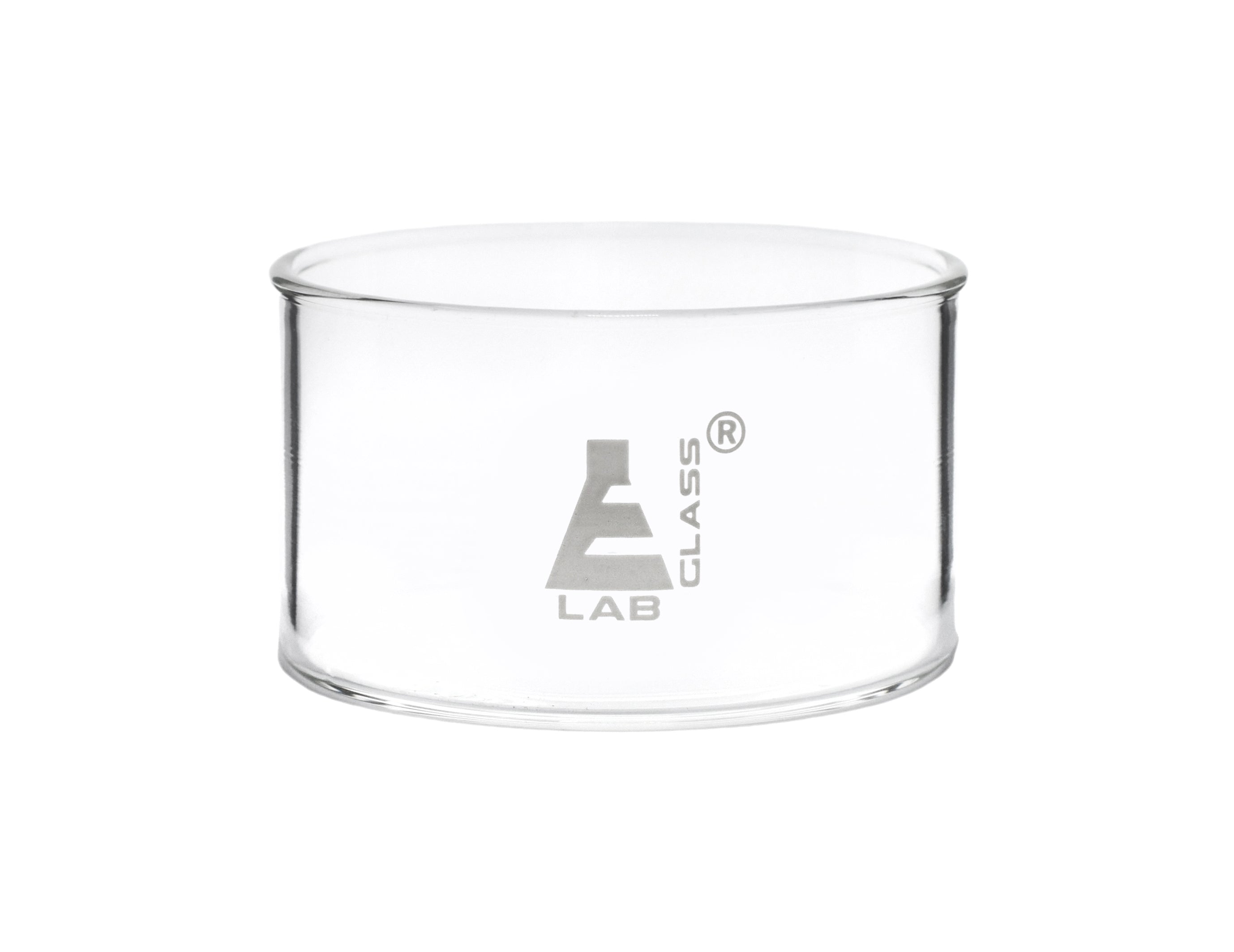 Flat Bottom Borosilicate Glass Crystallizing Dish