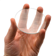 Optically Worked Double Convex Glass Lens, 75mm Diameter, 500mm Focal Length
