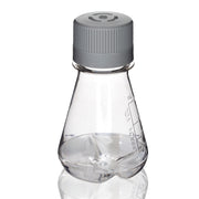 Sterile Vented Baffled-Bottom PETG Erlenmeyer Flask, USP Class VI, 125mL