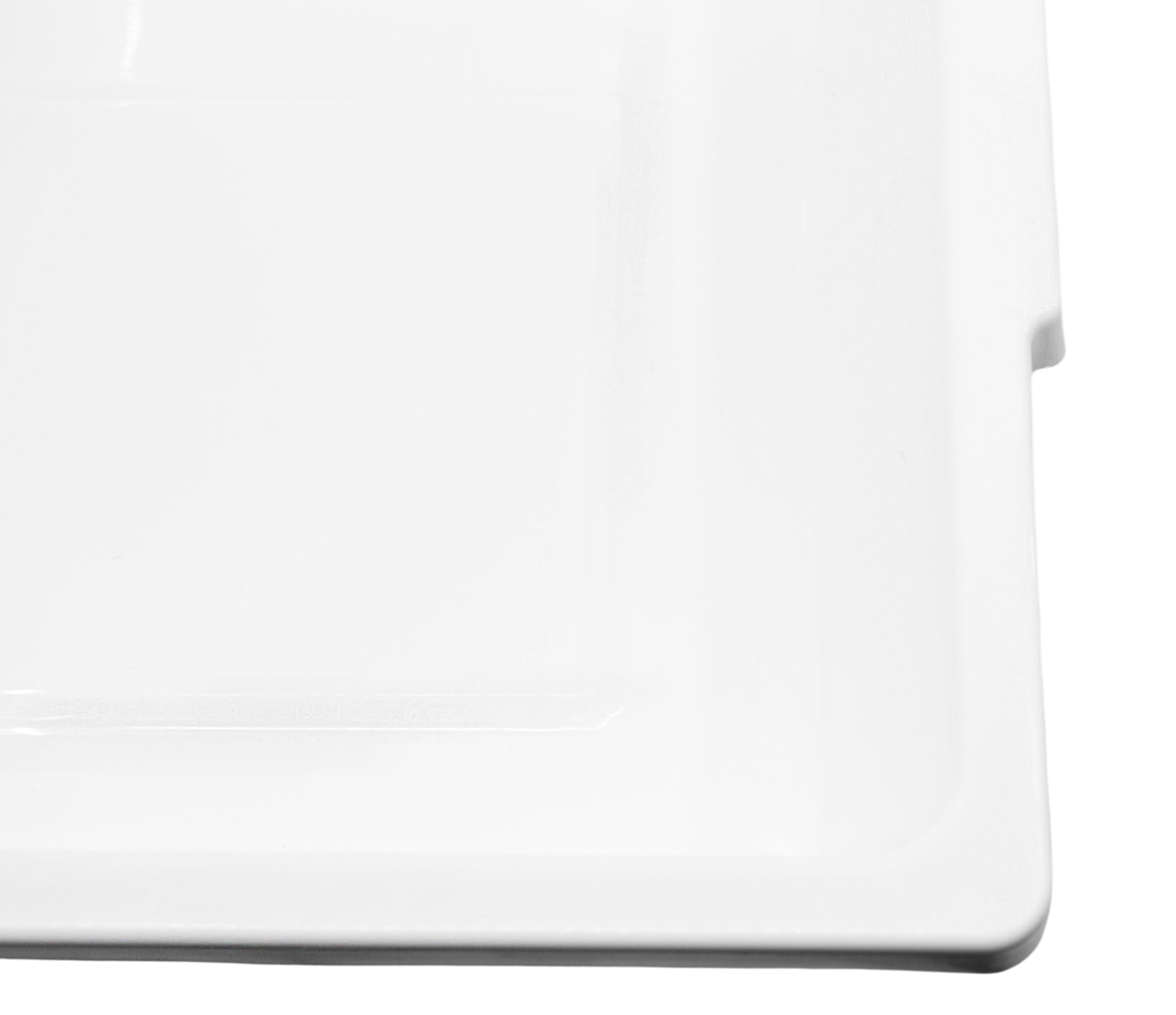 Polypropylene Utility Tray, 14.5 x 13.5 x 5"