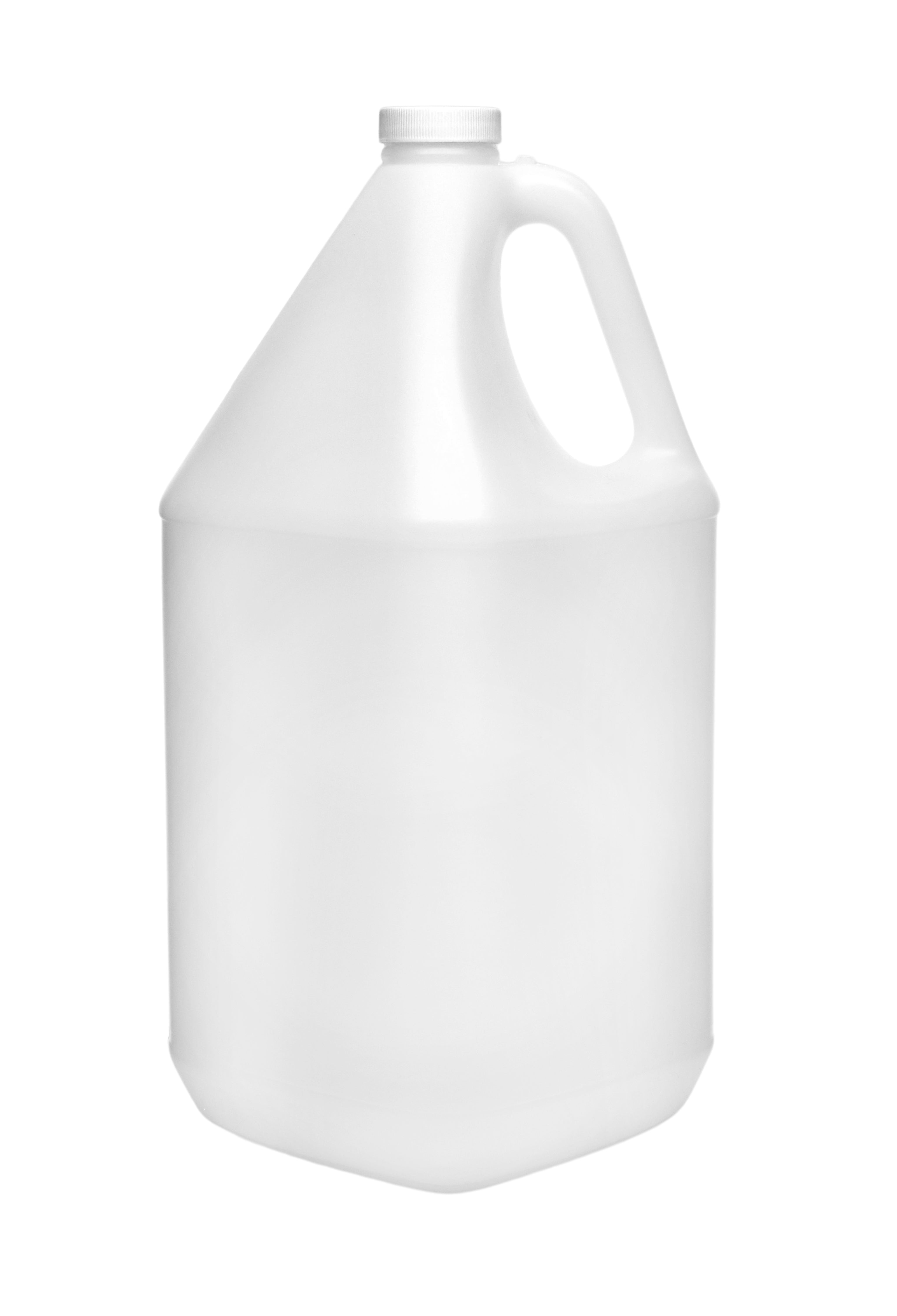 4-Pack HDPE Plastic Jugs with Integrated Handles and 38mm Screw Caps, 5L