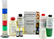 Density of Liquids Color Column Chemistry Demonstration Kit