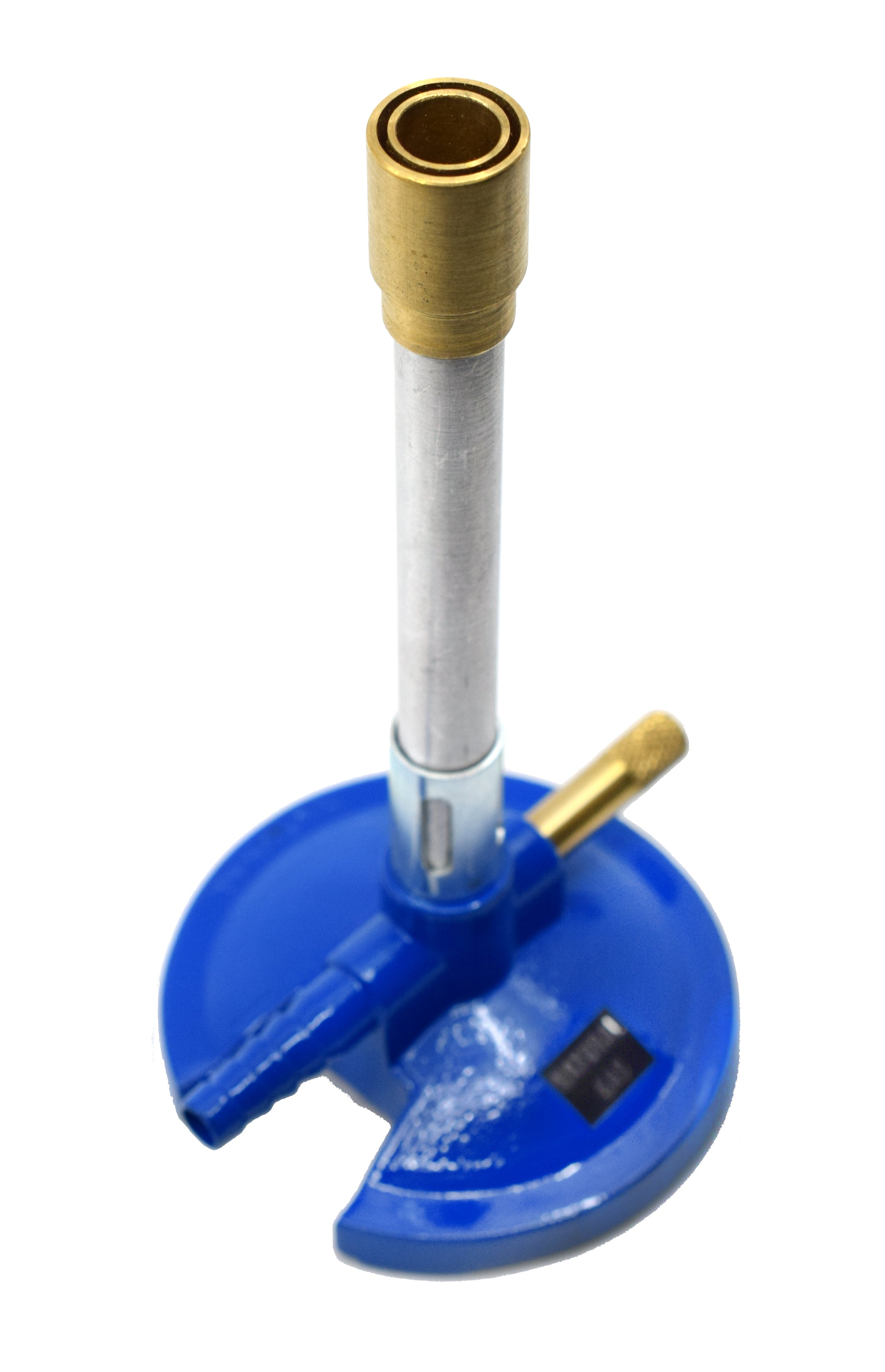 Premium Natural Gas Bunsen Burner with Needle Valve and Flame Stabilizer