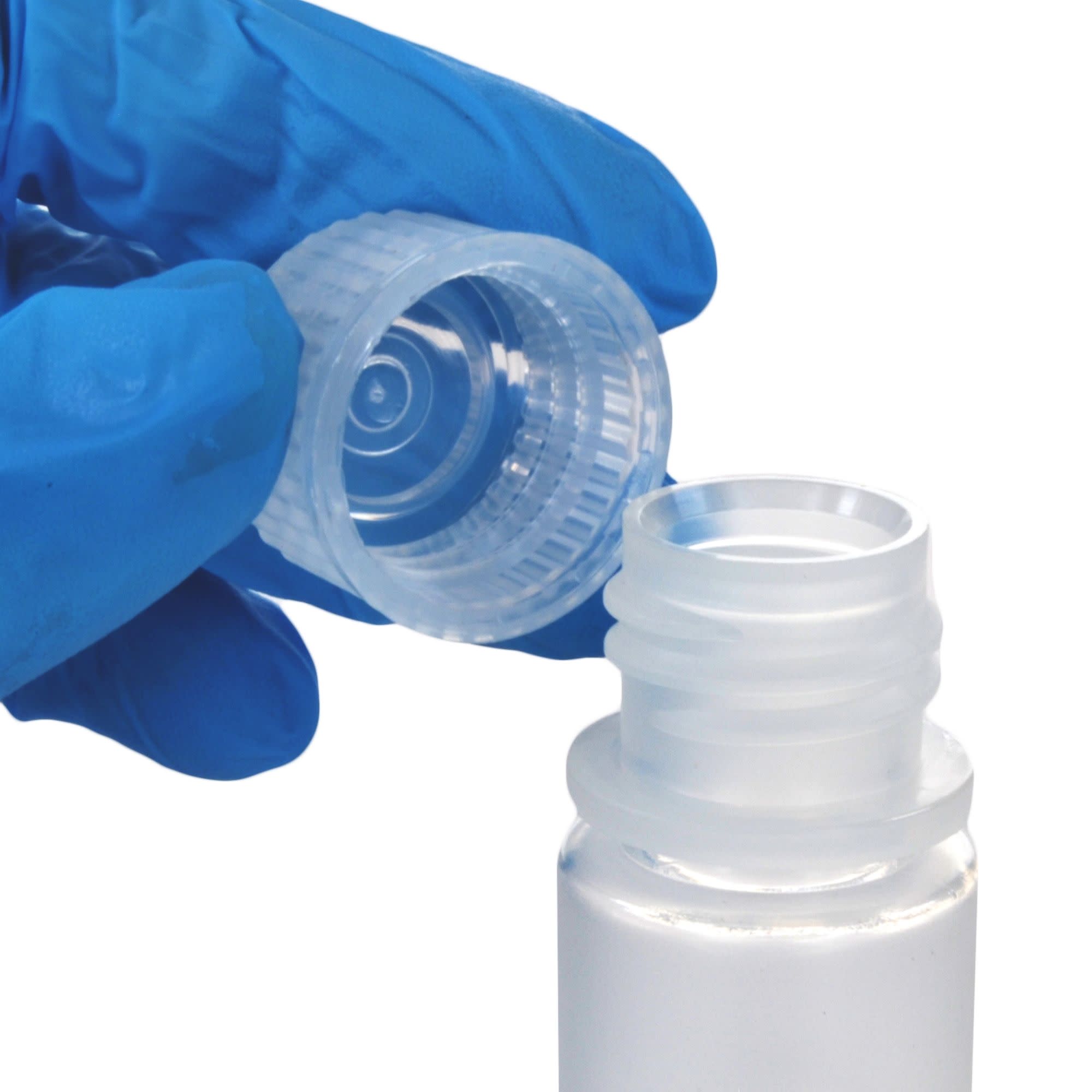 2000-Bulk Pack Autoclavable Narrow Mouth Polypropylene Reagent Bottles, 8mL, 0-135°C