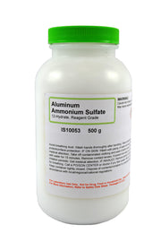 Reagent Grade Aluminum Ammonium Sulfate 12-Hydrate, 500g