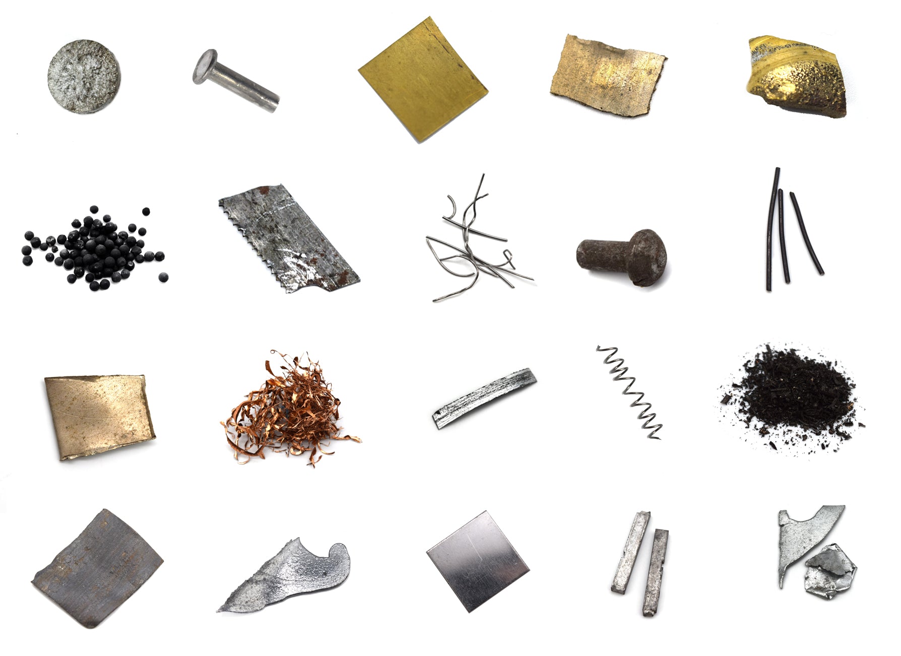 20 Metal Alloy Specimen Set in Die-Cut Case