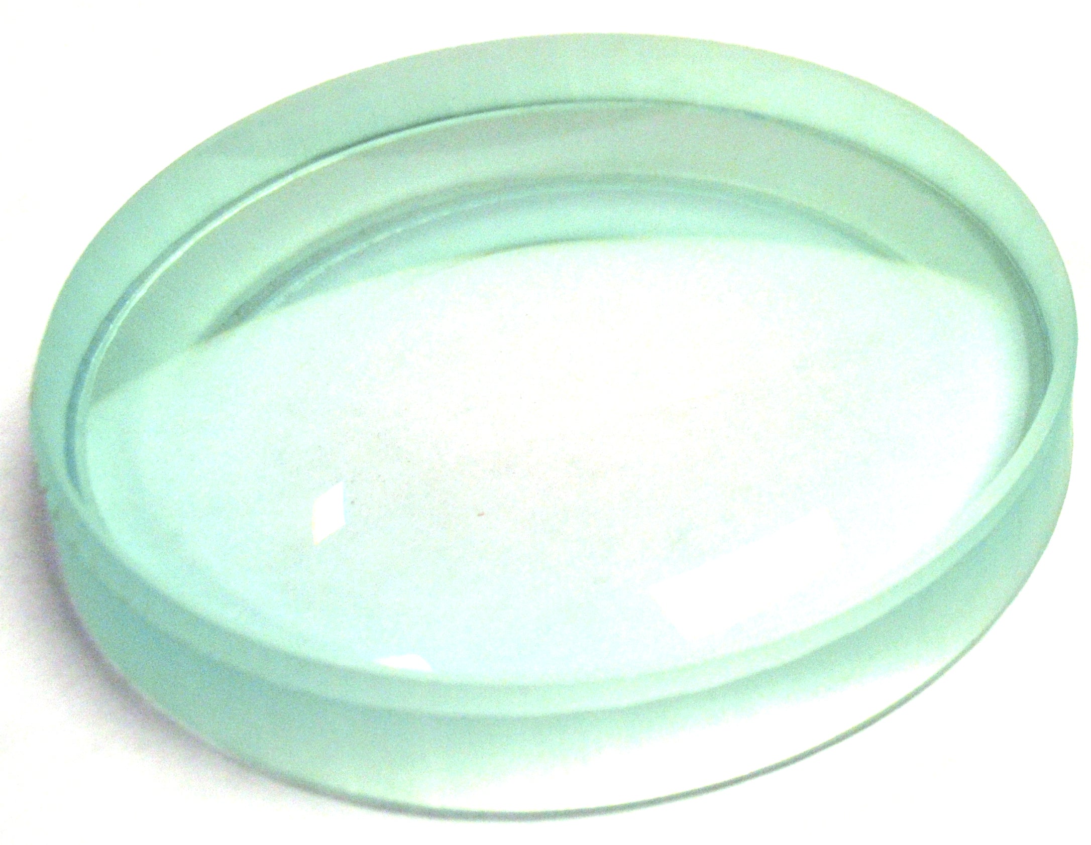 Optical Glass Lens for Top Spinning Base, 3"