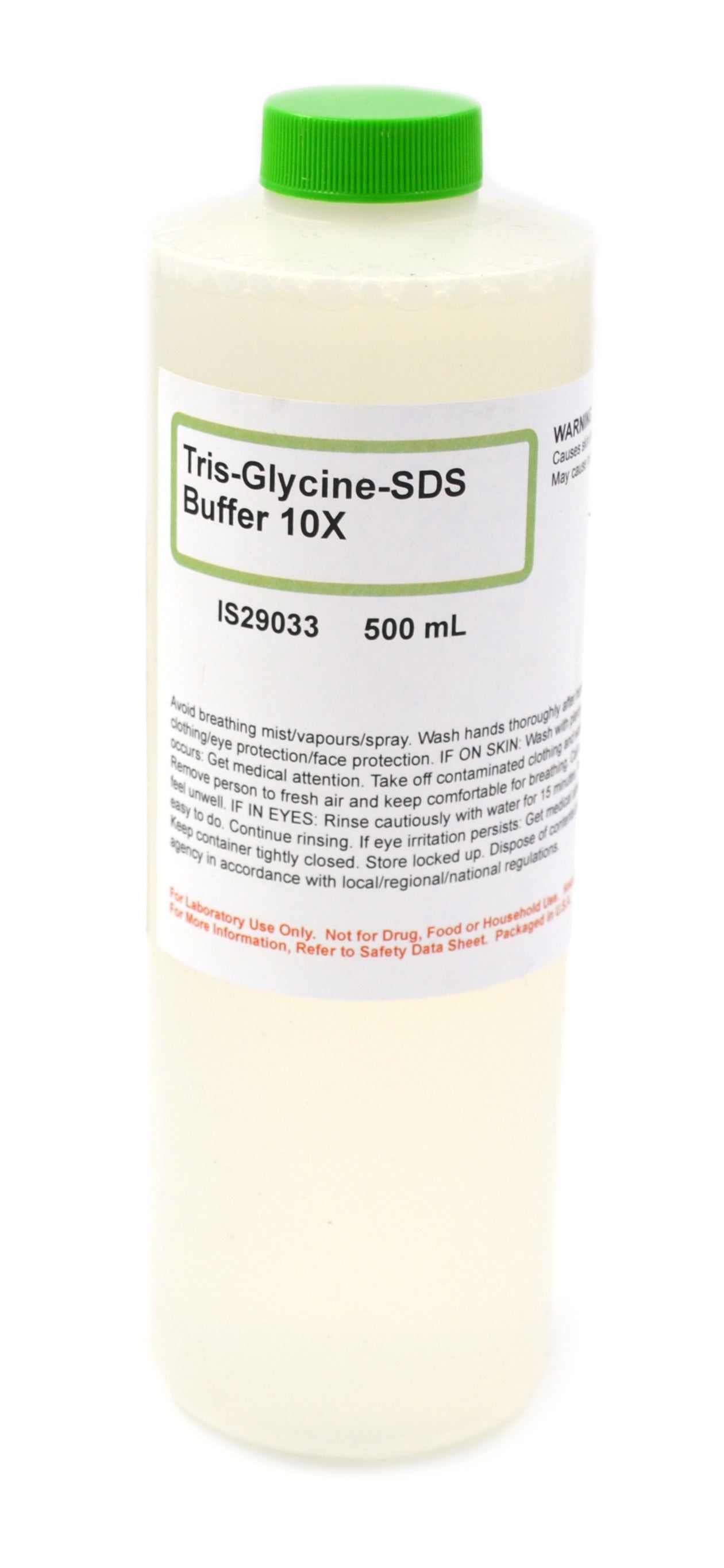 10X Tris-Glycine-SDS Electrophoresis Buffer, 500mL
