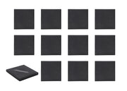Unglazed Porcelain Streak Plate, 12-Pack