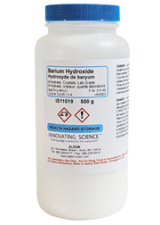 Laboratory Grade Barium Hydroxide Octahydrate, 500g