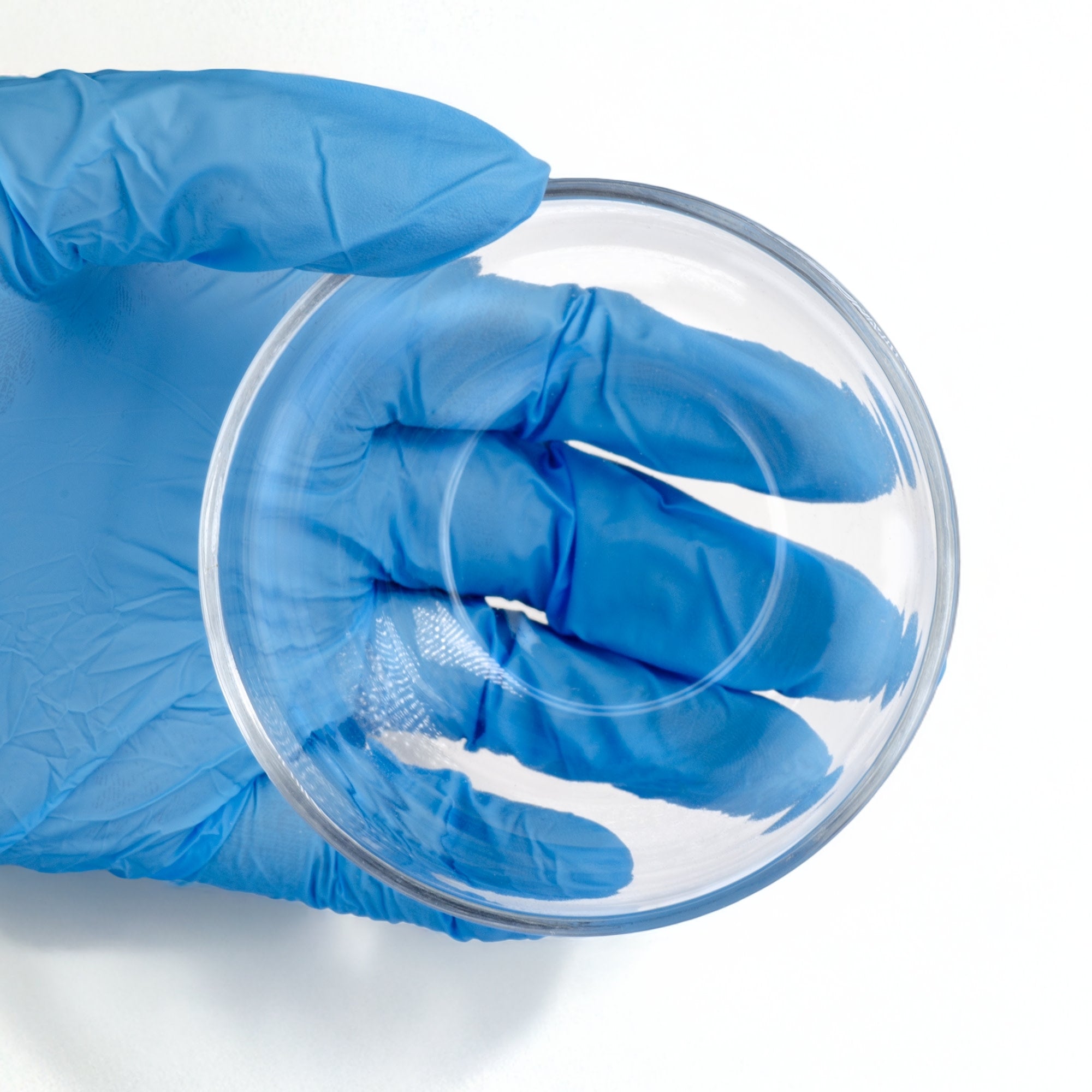 Clear Quartz Crucible for High-Temperature Applications, 150mL, 80 x 54mm