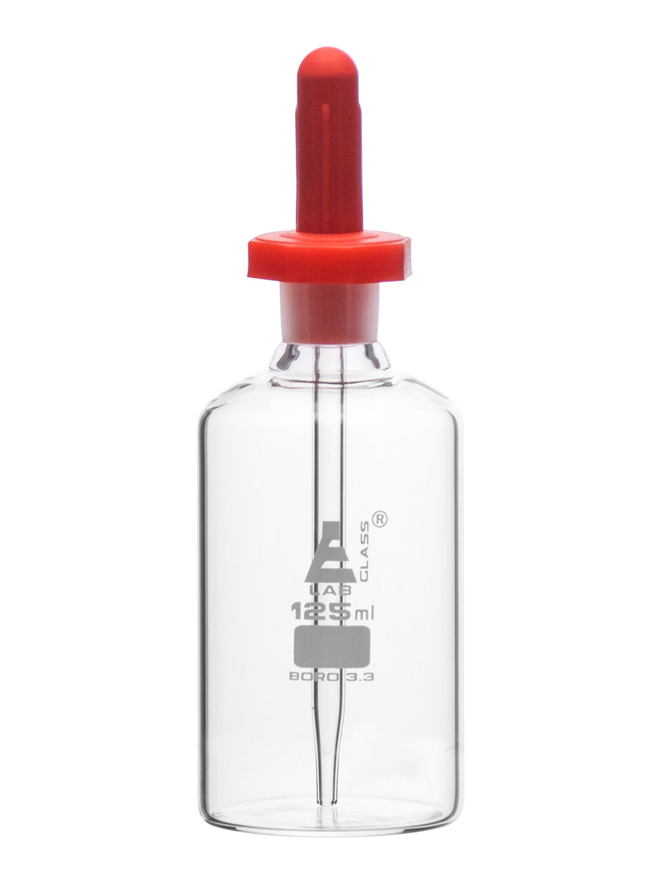 Borosilicate Glass Dropping Bottle, Octagonal