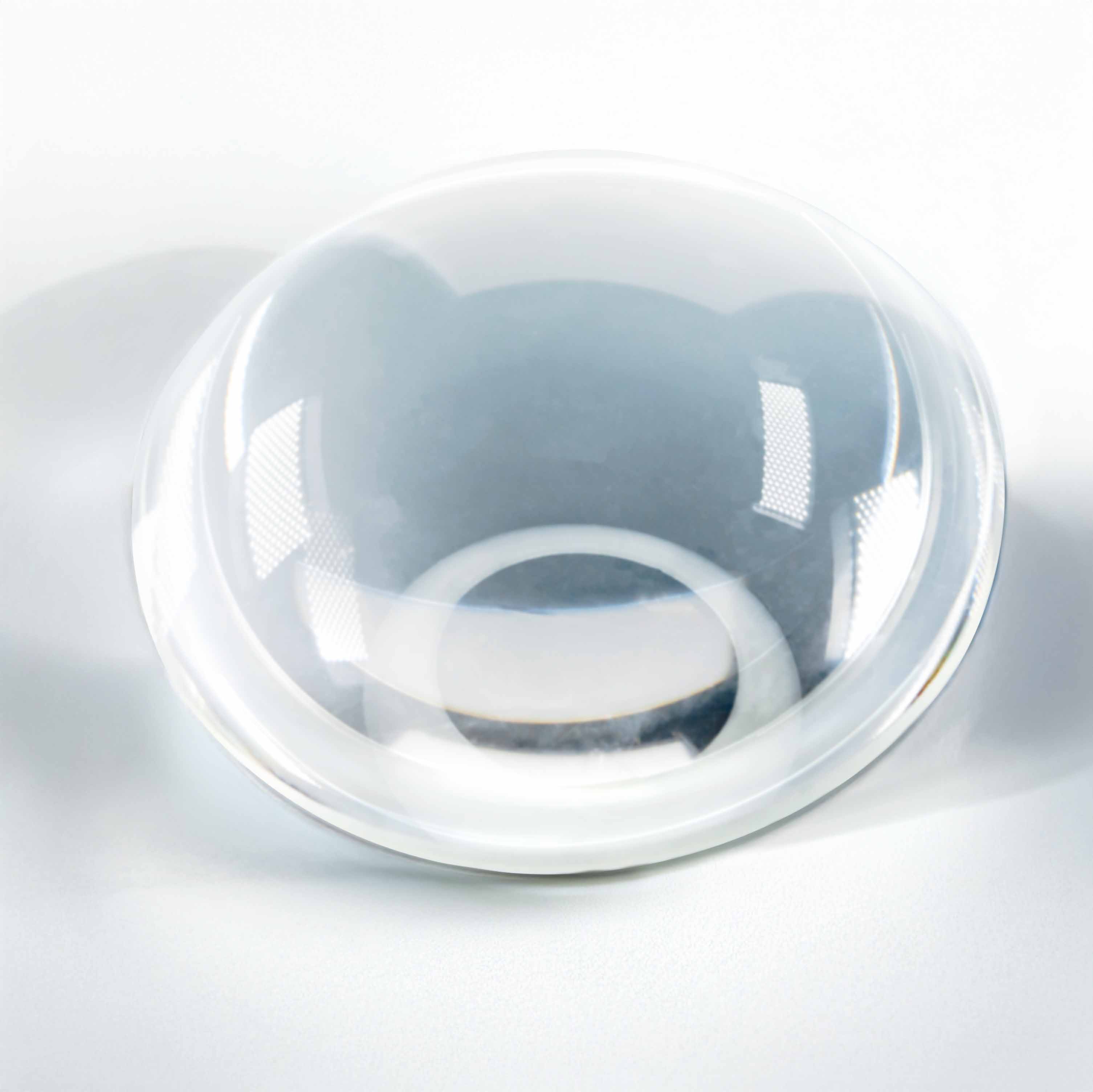 Plano-Convex Glass Lens, 50mm Diameter, 50mm Focal Length