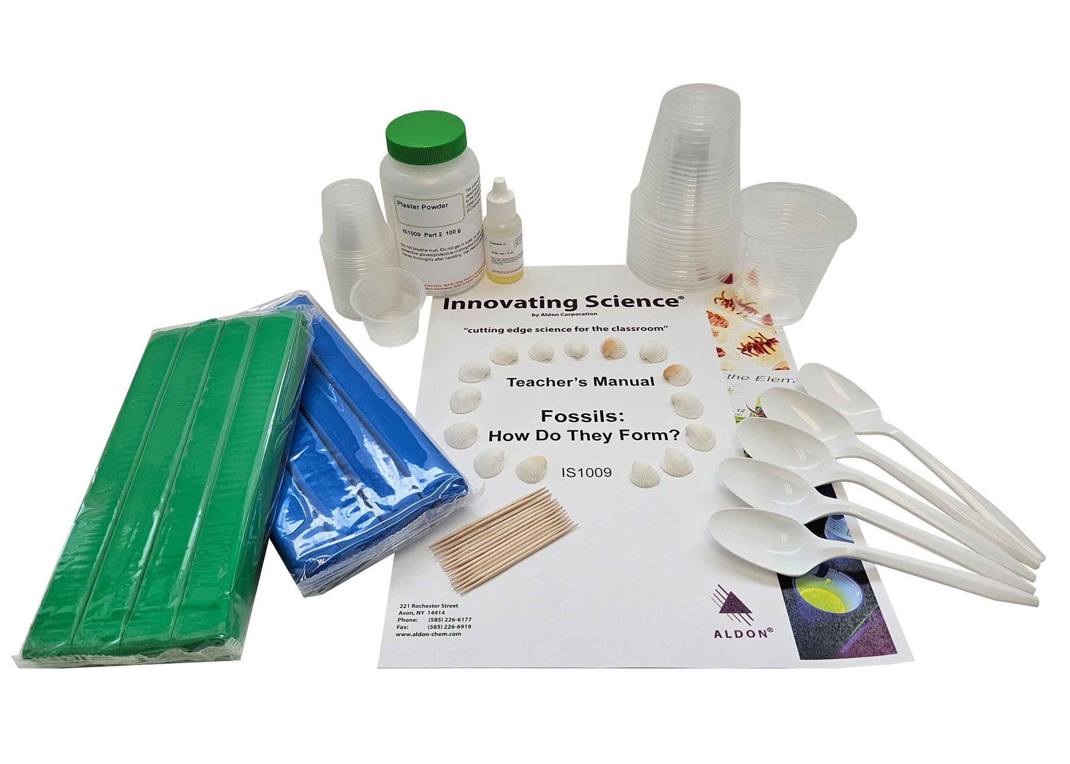 Fossils How Do They Form Simulation Kit for 15 Groups