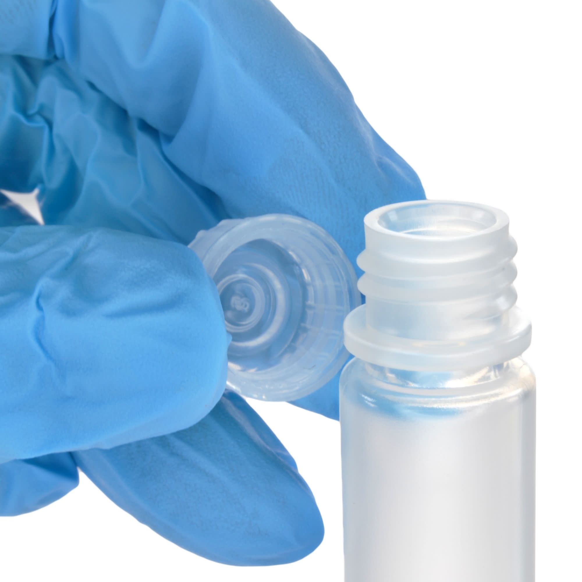 2000-Bulk Pack Autoclavable Narrow Mouth Polypropylene Reagent Bottles, 4mL, 0-135°C