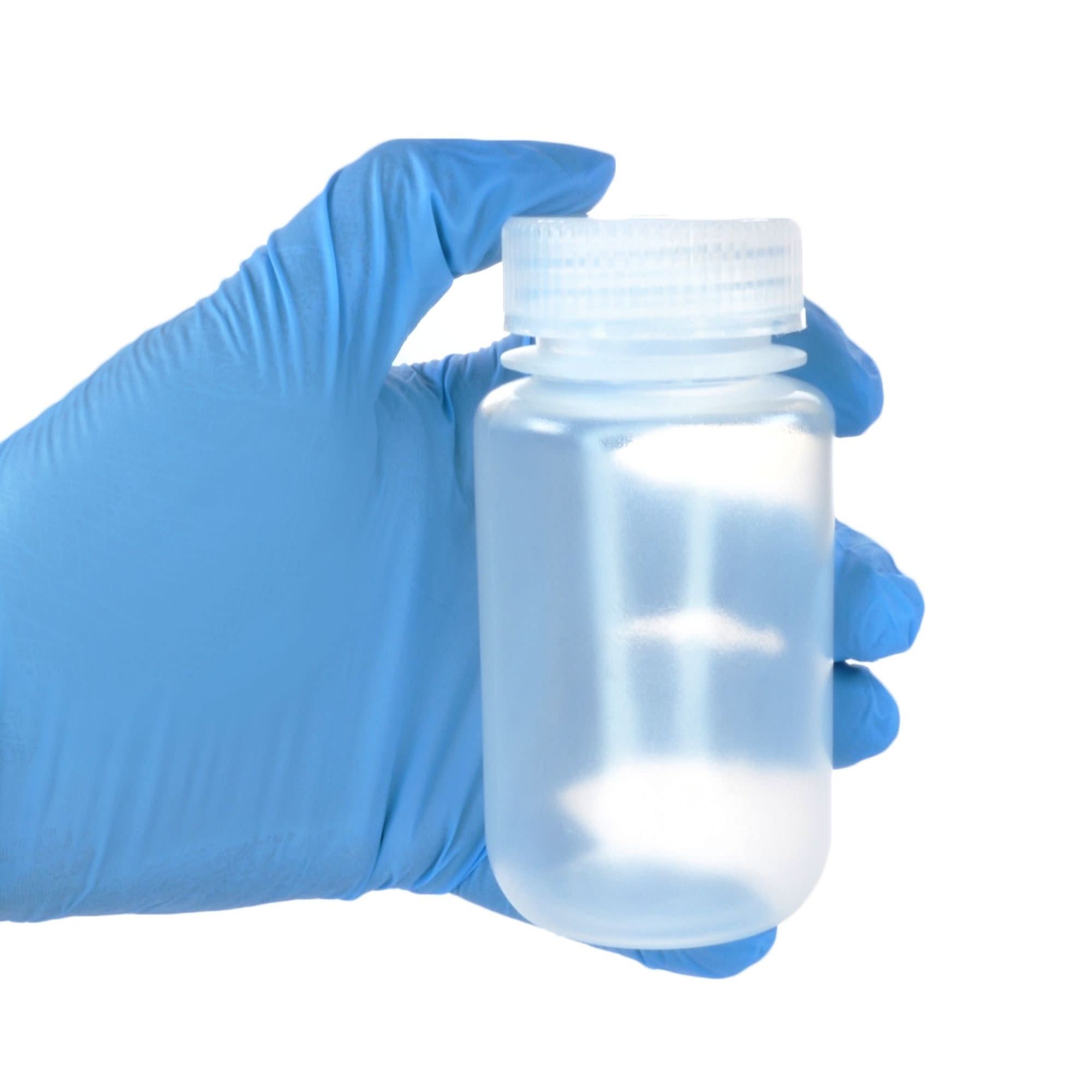 500-Bulk Pack Autoclavable Wide Mouth Polypropylene Reagent Bottles, 125mL, 0-135°C