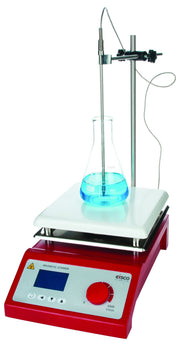 Digital Magnetic Stirrer Hot Plate with 7 x 7" Ceramic Top, 5000mL, 400°C