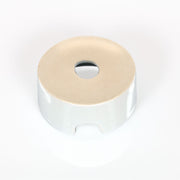 Porcelain Beehive Shelf, 7.5cm, Glazed