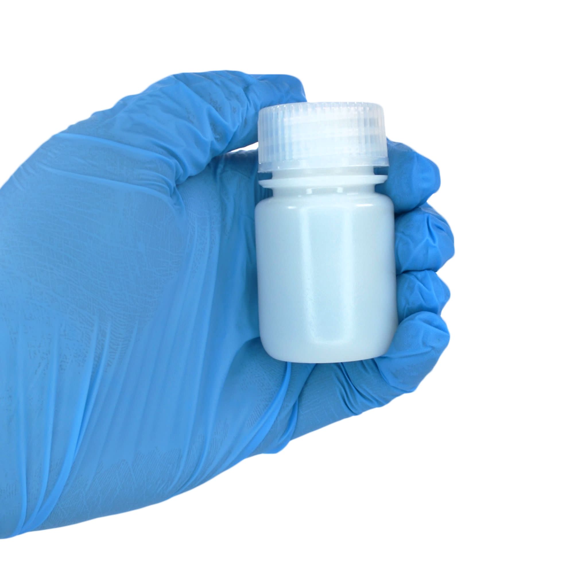 12-Pack Translucent Wide Mouth HDPE Reagent Bottles with PP Caps, 30mL, -100 to 120°C