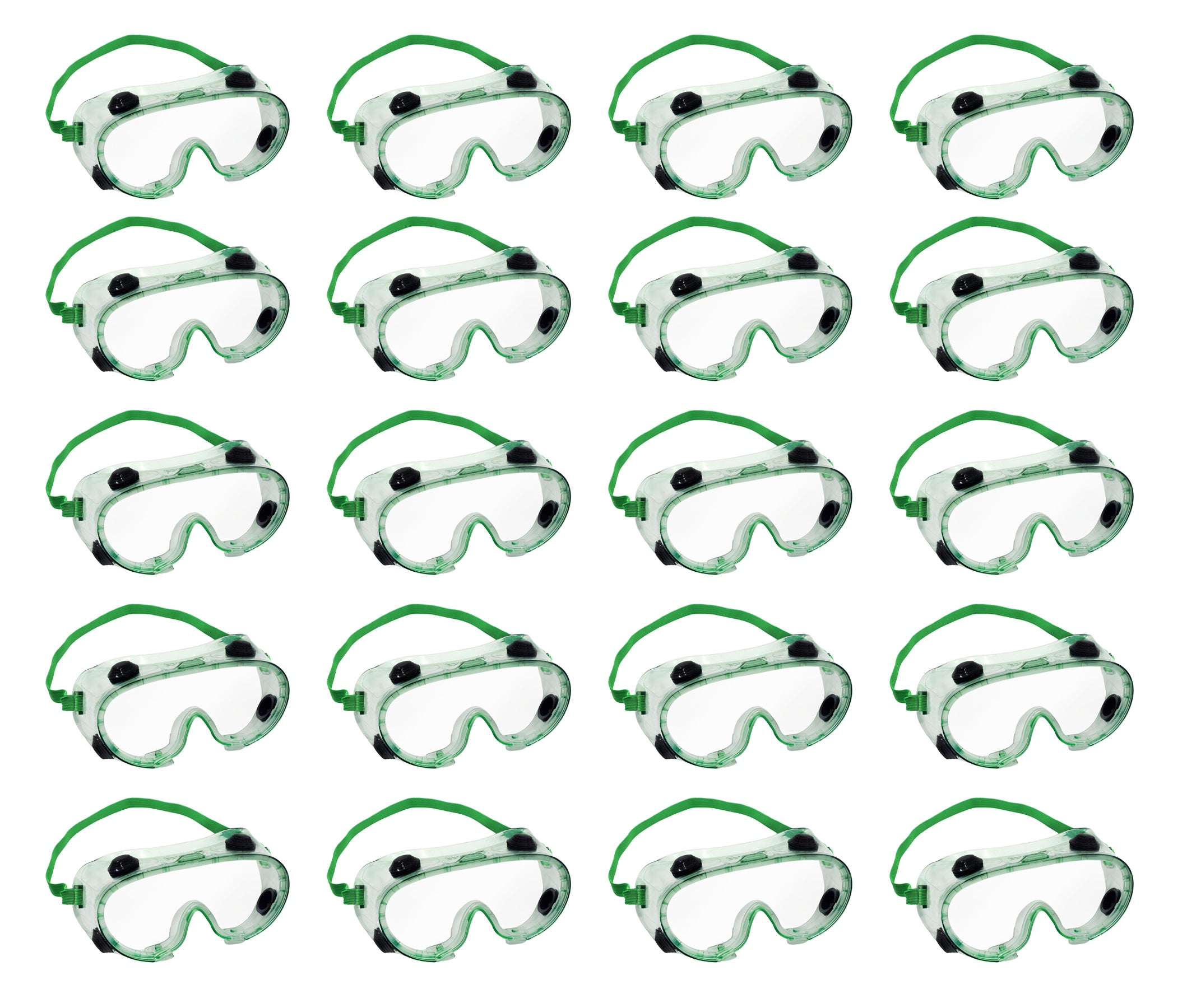 Indirectly Vented Lab Safety Goggles