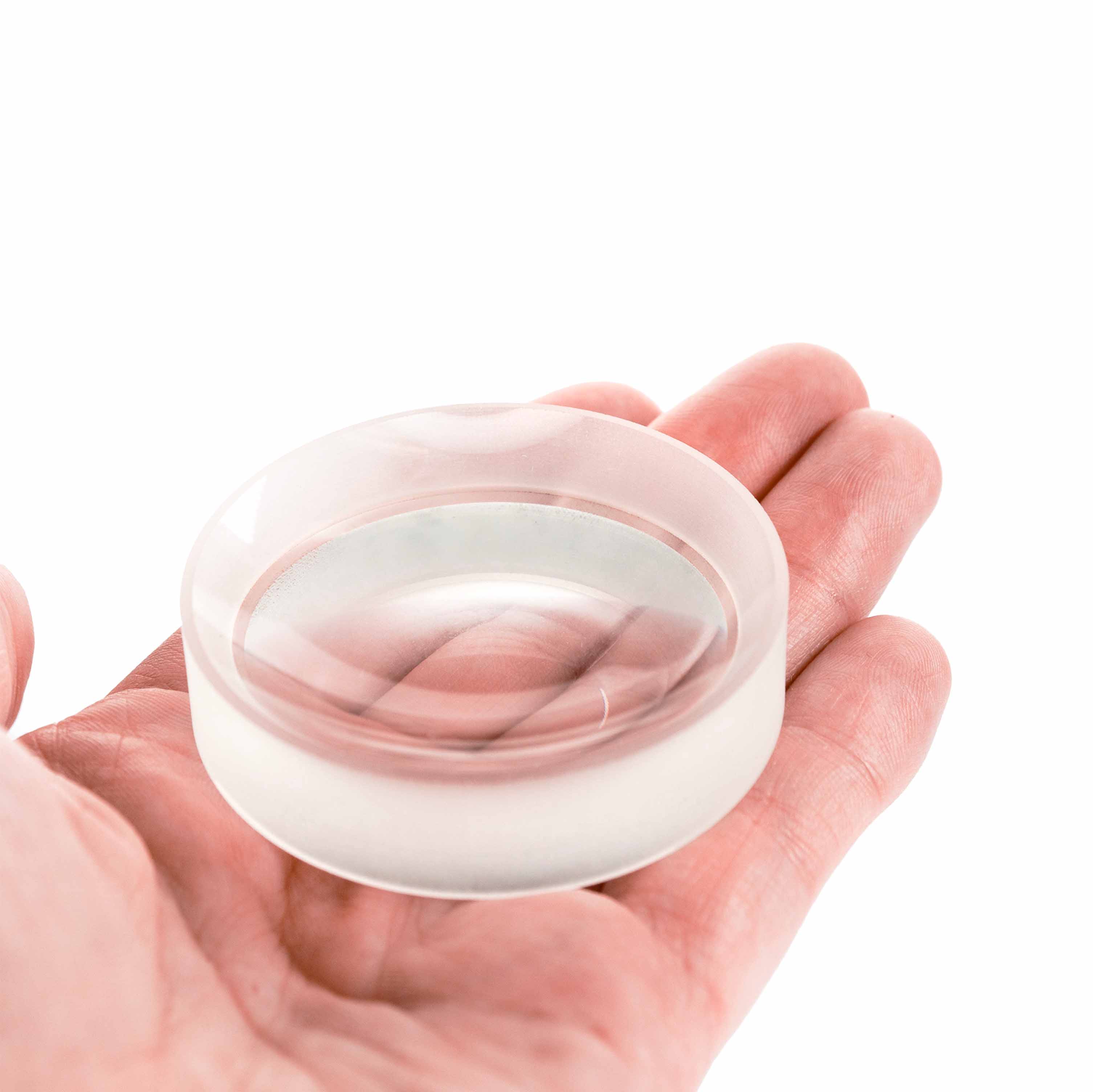 Plano-Concave Glass Lens, 50mm Diameter, 50mm Focal Length