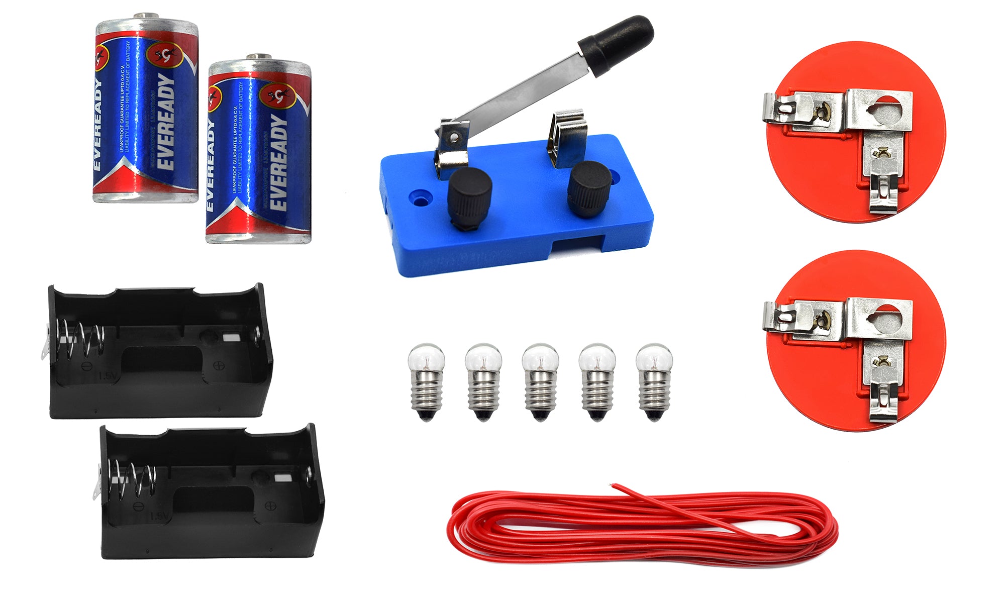 Simple Circuit Kit for Series and Parallel Wiring
