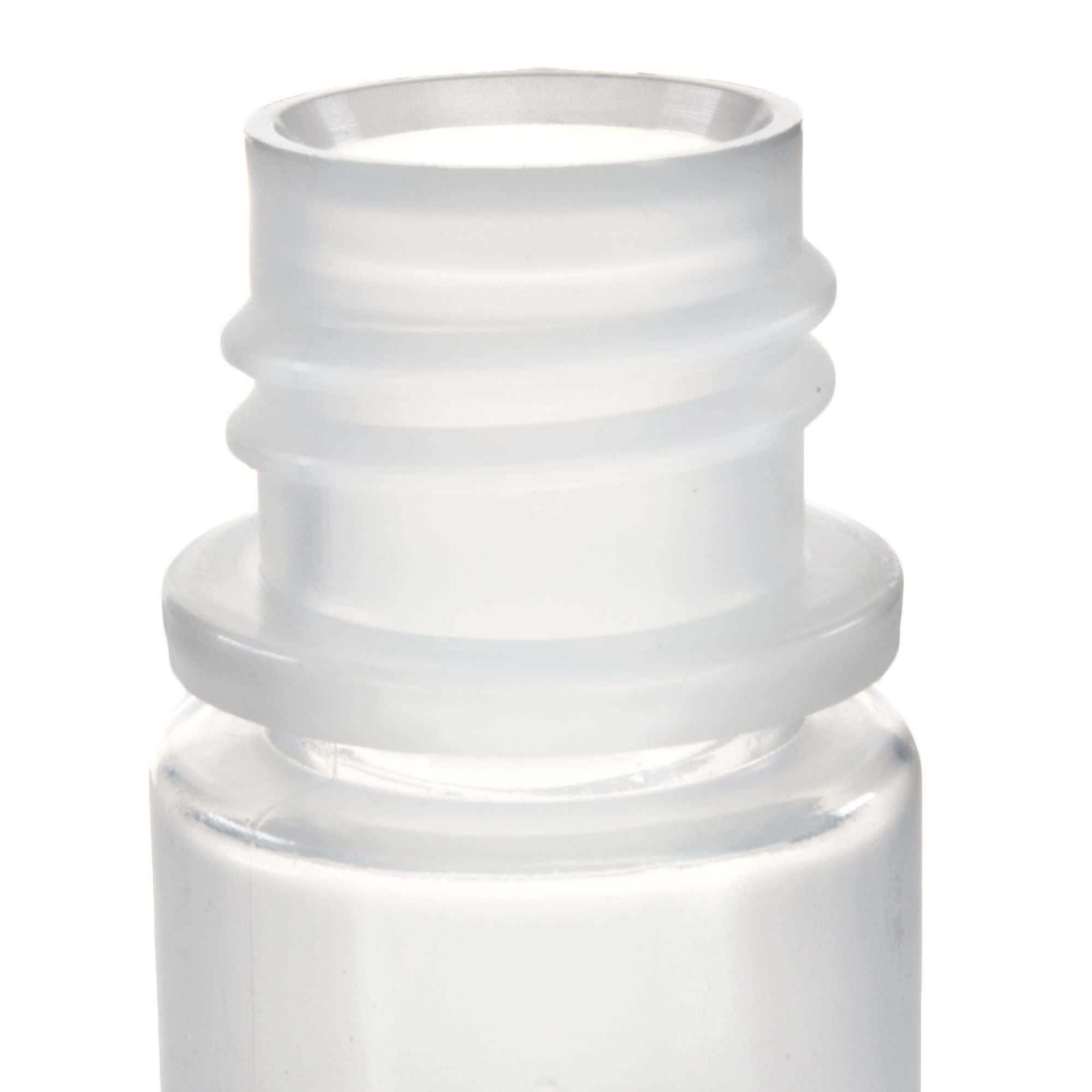 2000-Bulk Pack Autoclavable Narrow Mouth Polypropylene Reagent Bottles, 8mL, 0-135°C