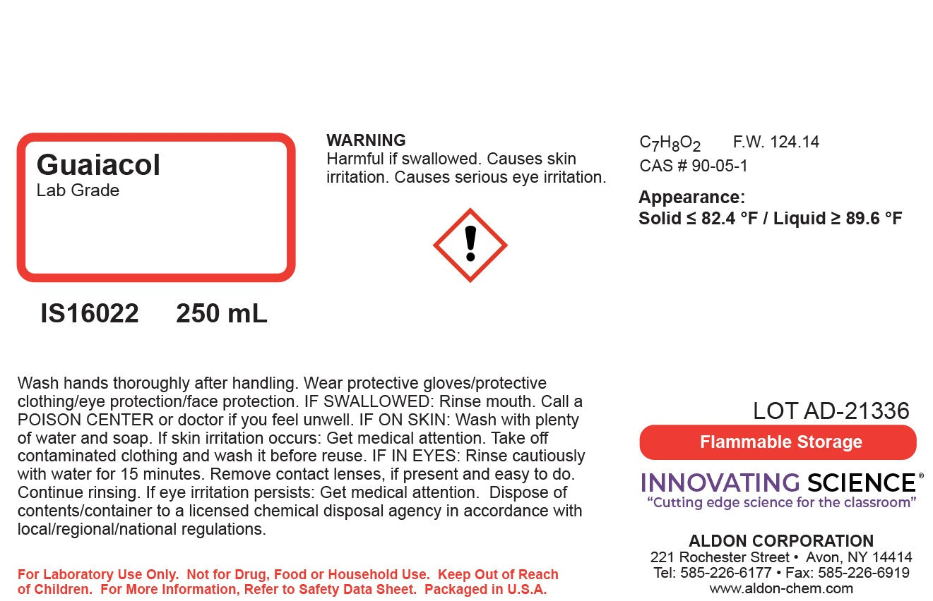 Guaiacol, 250mL, Laboratory Grade