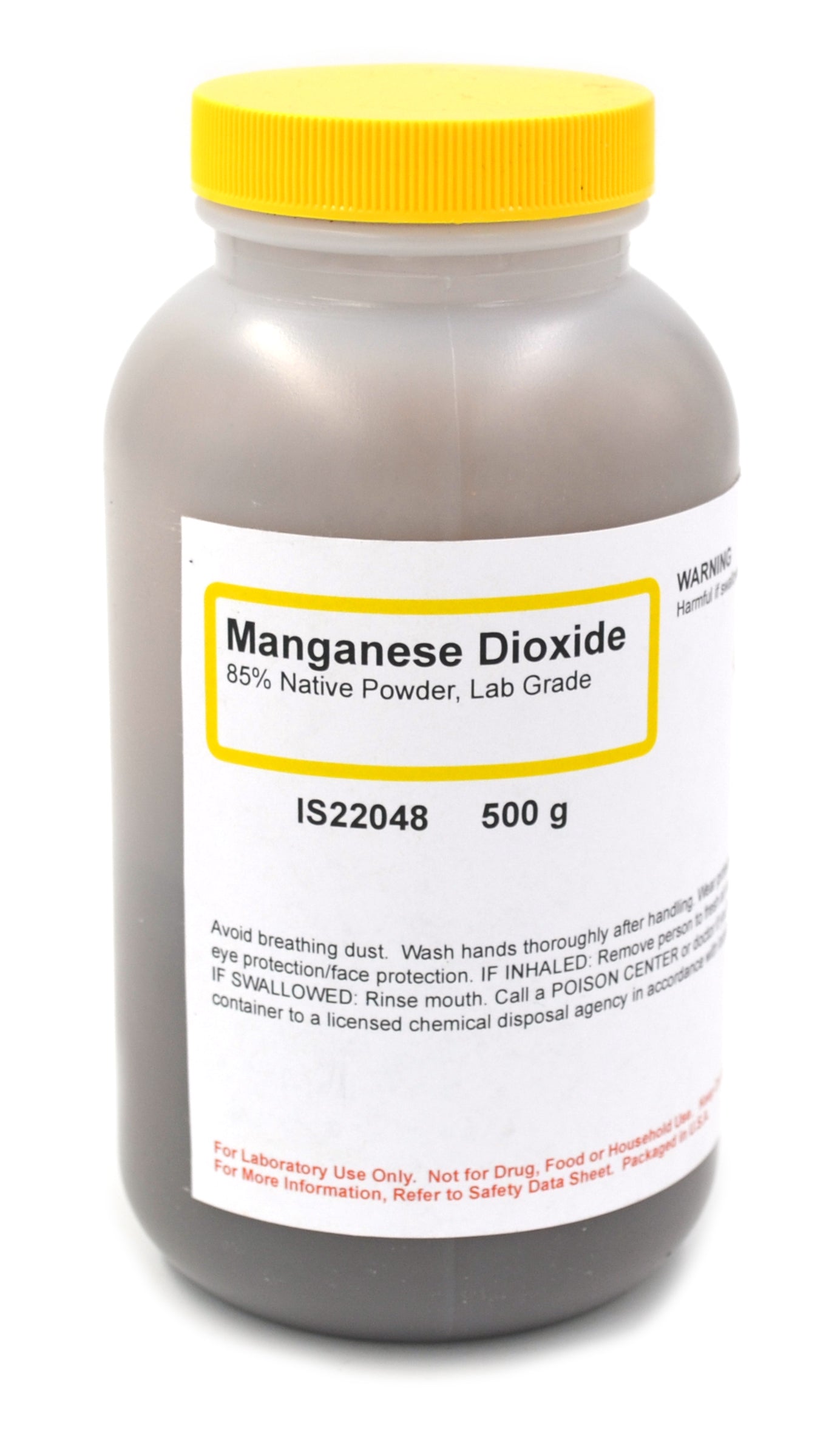 Manganese Dioxide Powder, 500g, Laboratory Grade