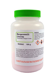 Reagent Grade Manganese (II) Chloride Tetrahydrate, 100g