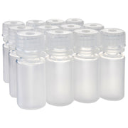 Narrow Mouth Polypropylene Reagent Bottle, Autoclavable Leak-Proof, 12-Pack