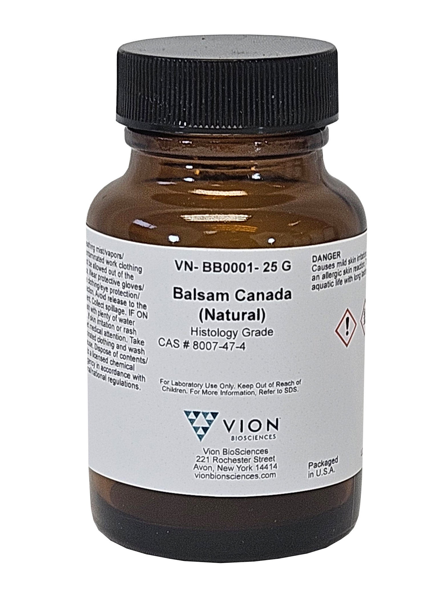 Canada Balsam Xylene-Based Permanent Mounting Medium, 25mL