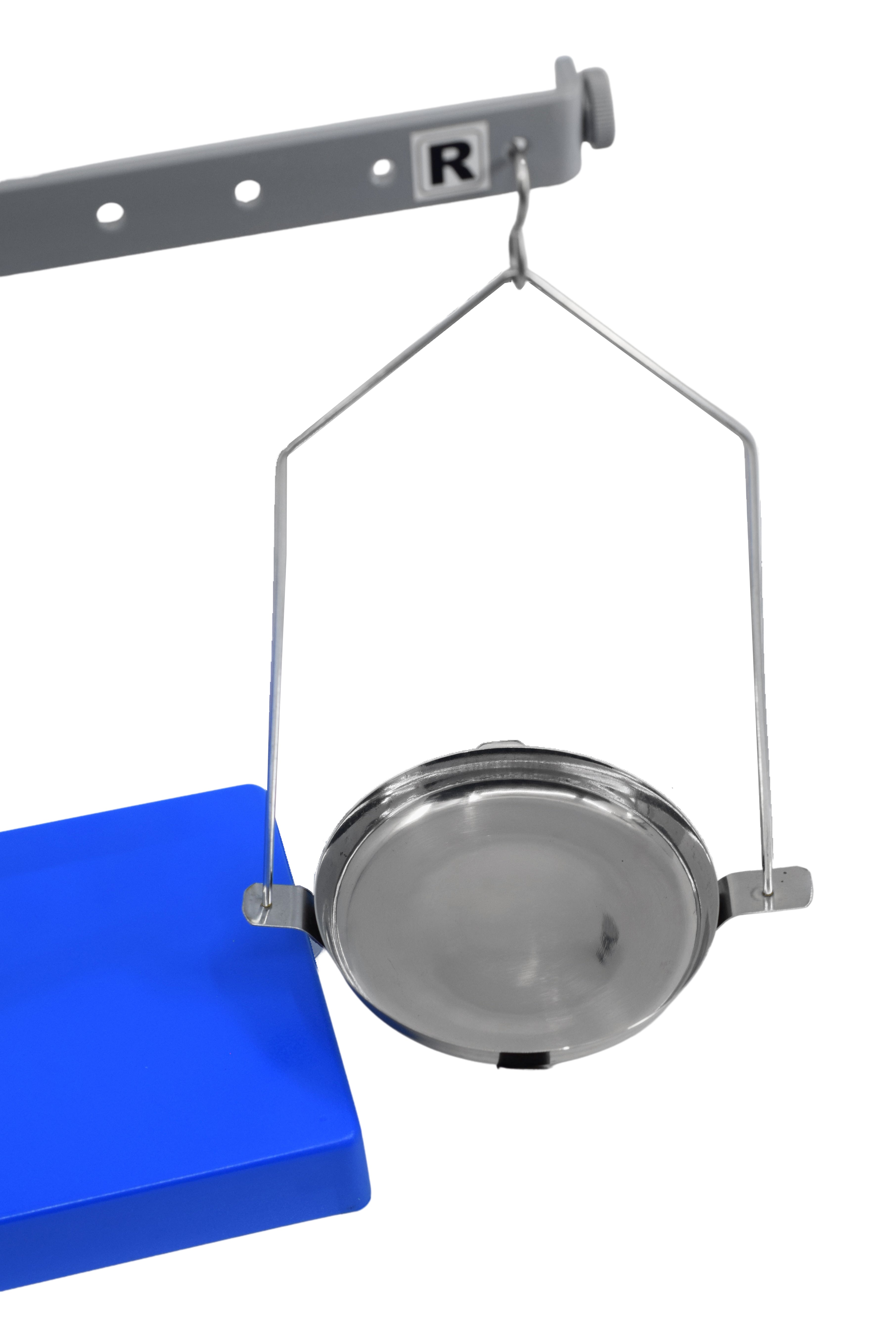 Pan Balance Scale Demonstration Lever with Two Pans, 10.75"