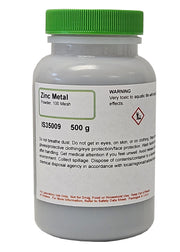 Reagent Grade Zinc Metal Powder, 100 Mesh, 500g