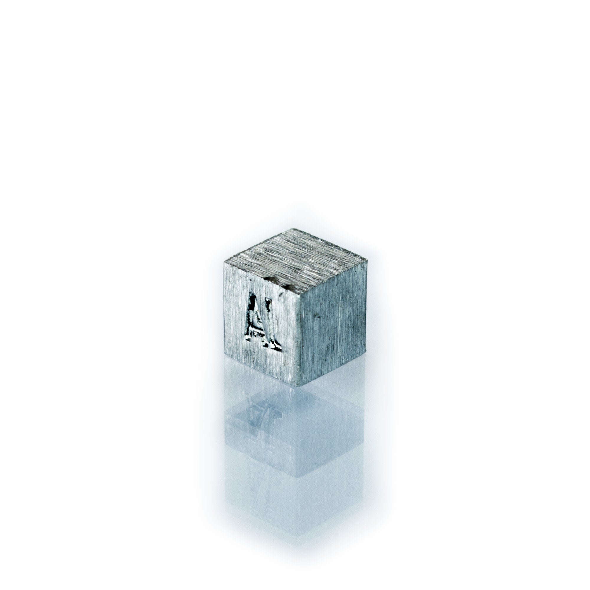 Aluminum Density Cube, 10mm