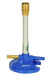 Premium Natural Gas Bunsen Burner with Needle Valve and Flame Stabilizer