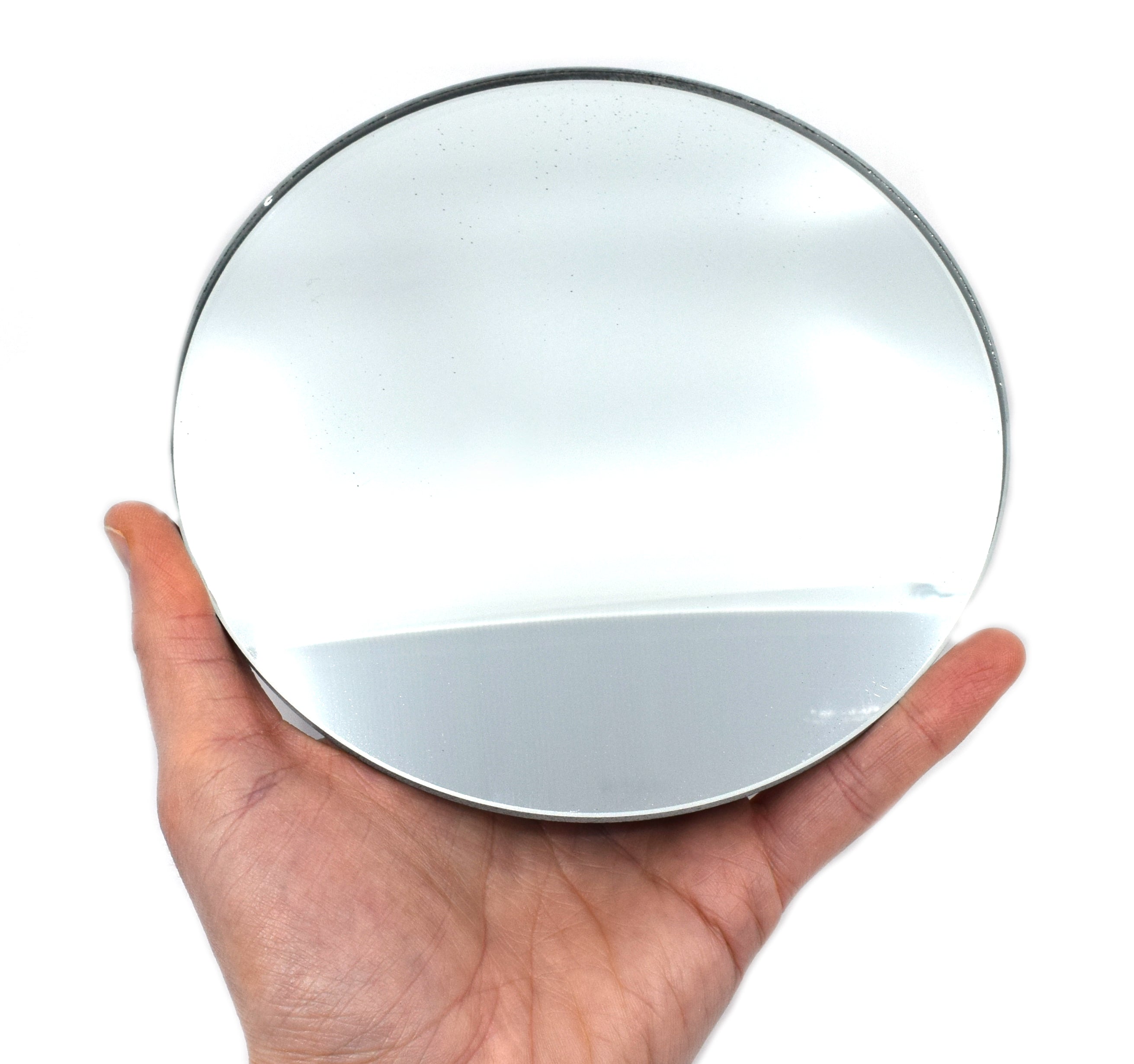 Concave Glass Mirror, 150mm (5.9") Diameter, 300mm Focal Length