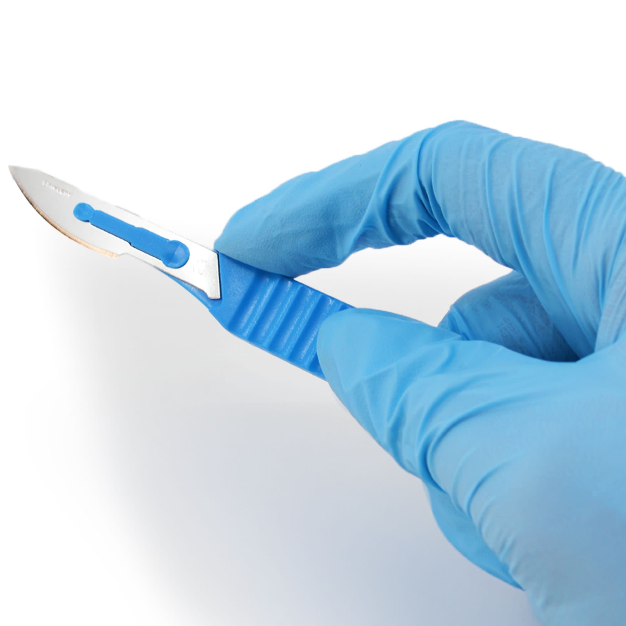 Disposable Scalpel with Stainless Steel Blade, Size 23