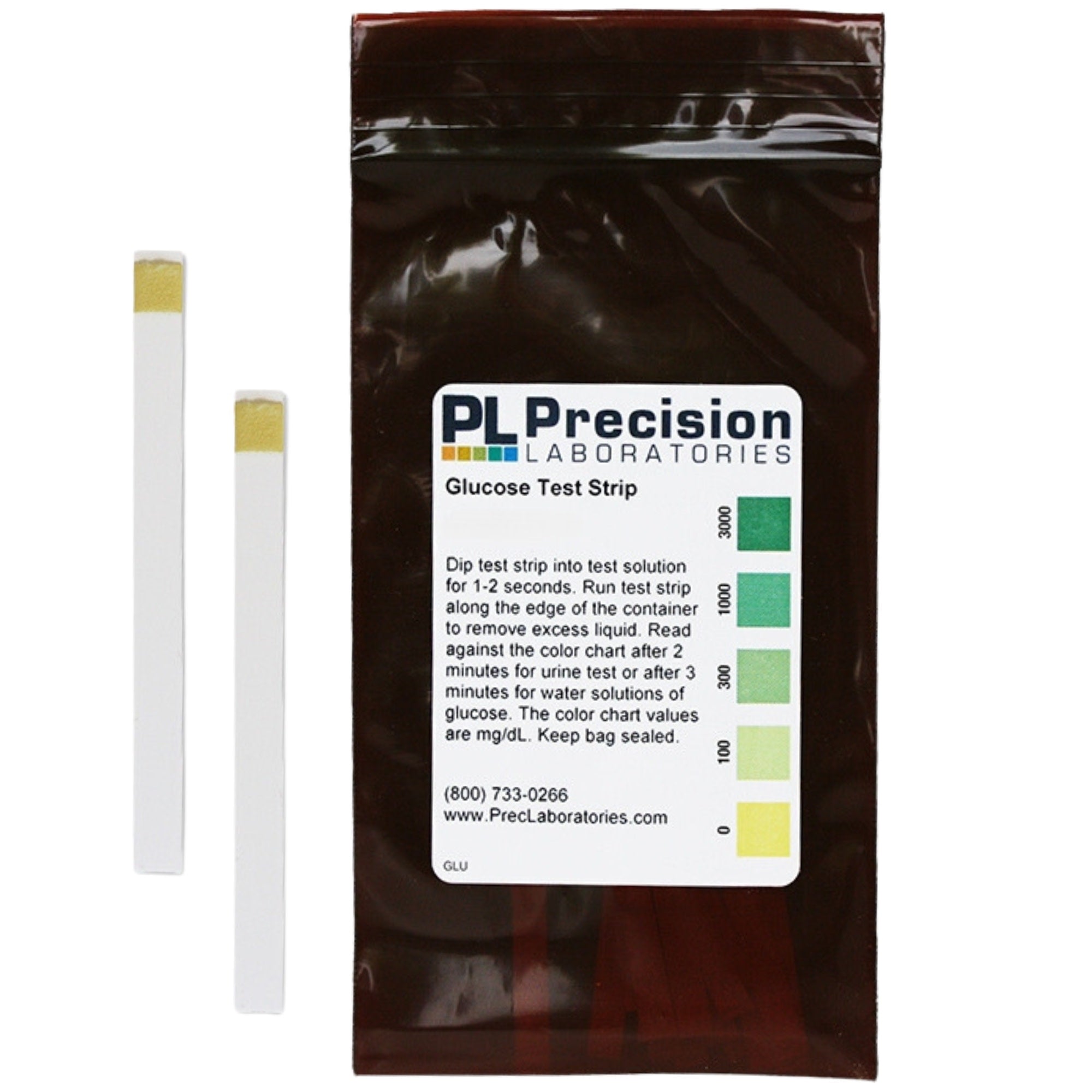 Glucose Test Strip, 100-Pack