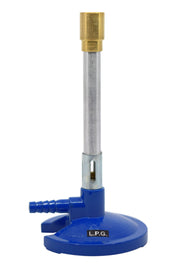 LPG Bunsen Burner with Flame Stabilizer and Air Vent